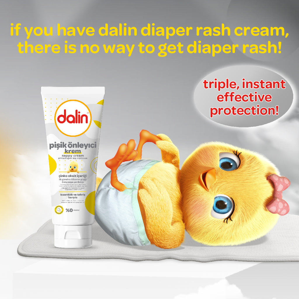 Dalin Diaper Rash Cream Classic 100ml – Dalin Baby Care